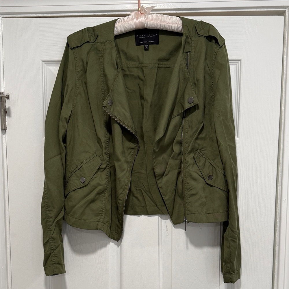 Sanctuary Olive Utility Jacket